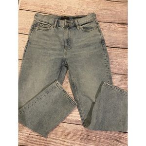 Banana Republic Premium Denim High Rise Straight Size 28